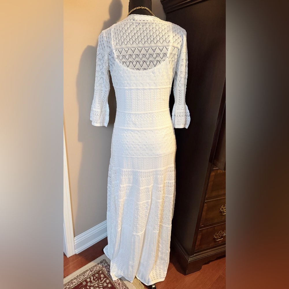 3-in-1 V-Neck Knit Maxi Dress/Coverup - Picture 6 of 17